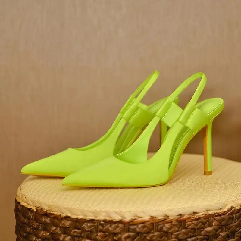 Slip On Pointed Toe Sandals