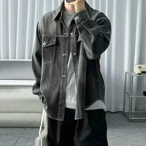 Scratch Faded Denim Shirt