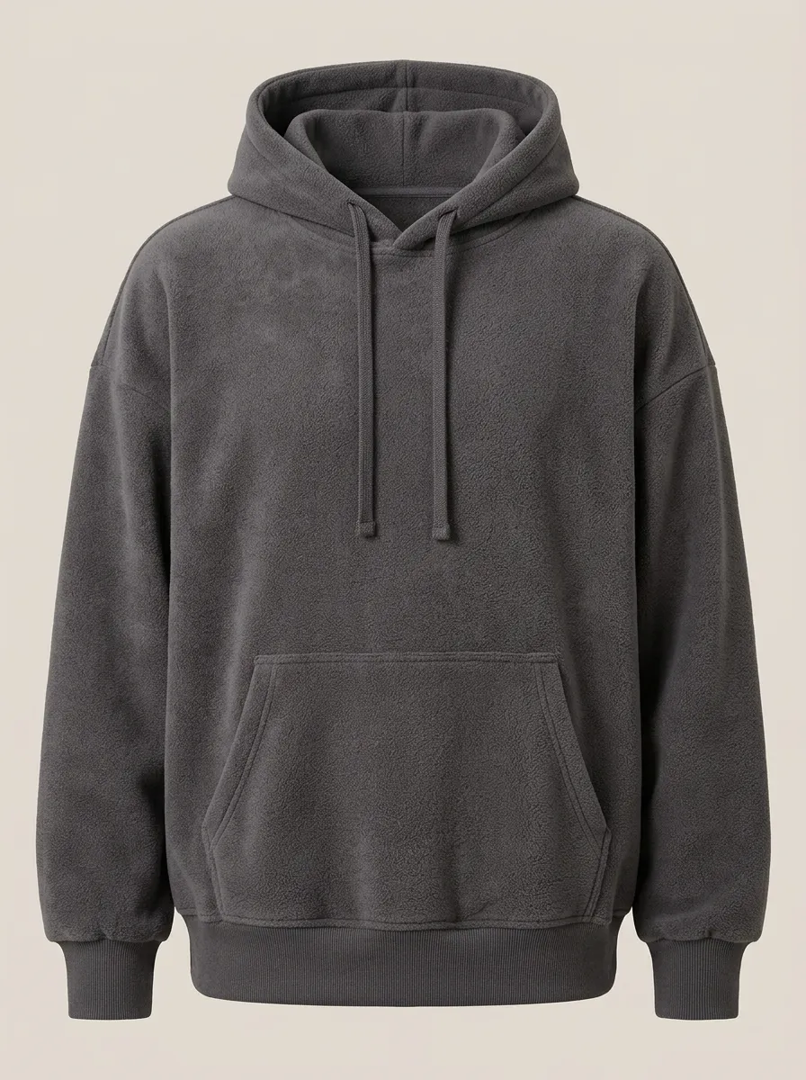 Men's Fleece Printed Hoodie