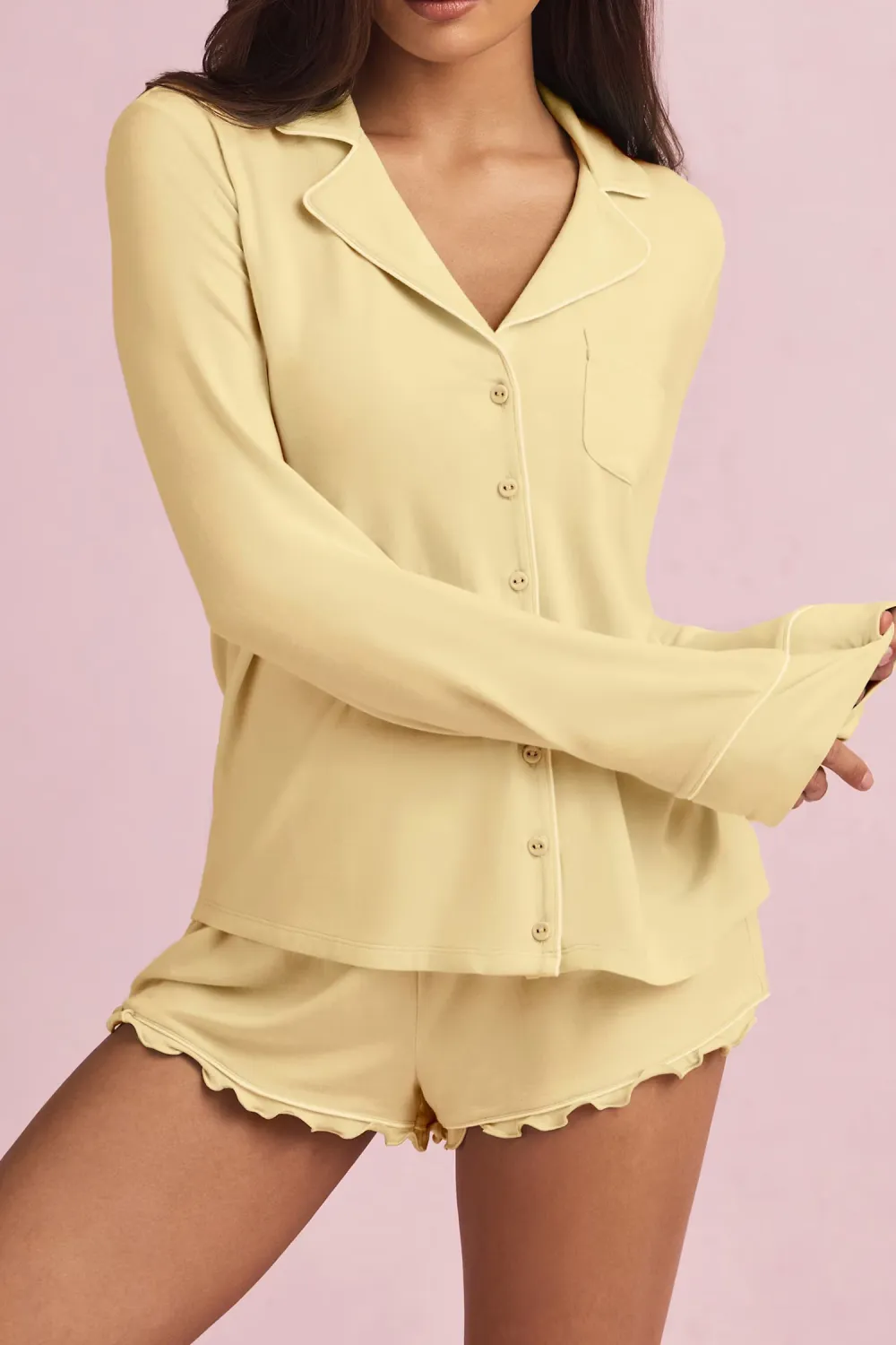 Skin-Friendly Breathable Modal Ladies Pajamas