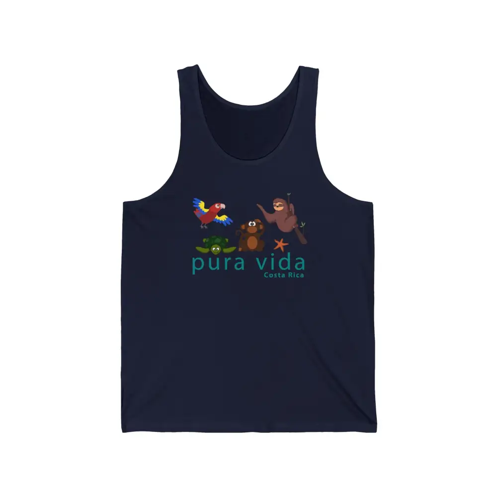 Tropical Wildlife Graphic Tank Top