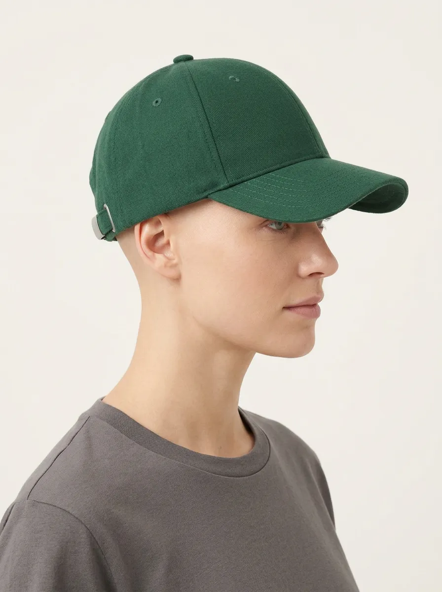 Unisex Minimalist Everyday Curved-Brim Baseball Cap