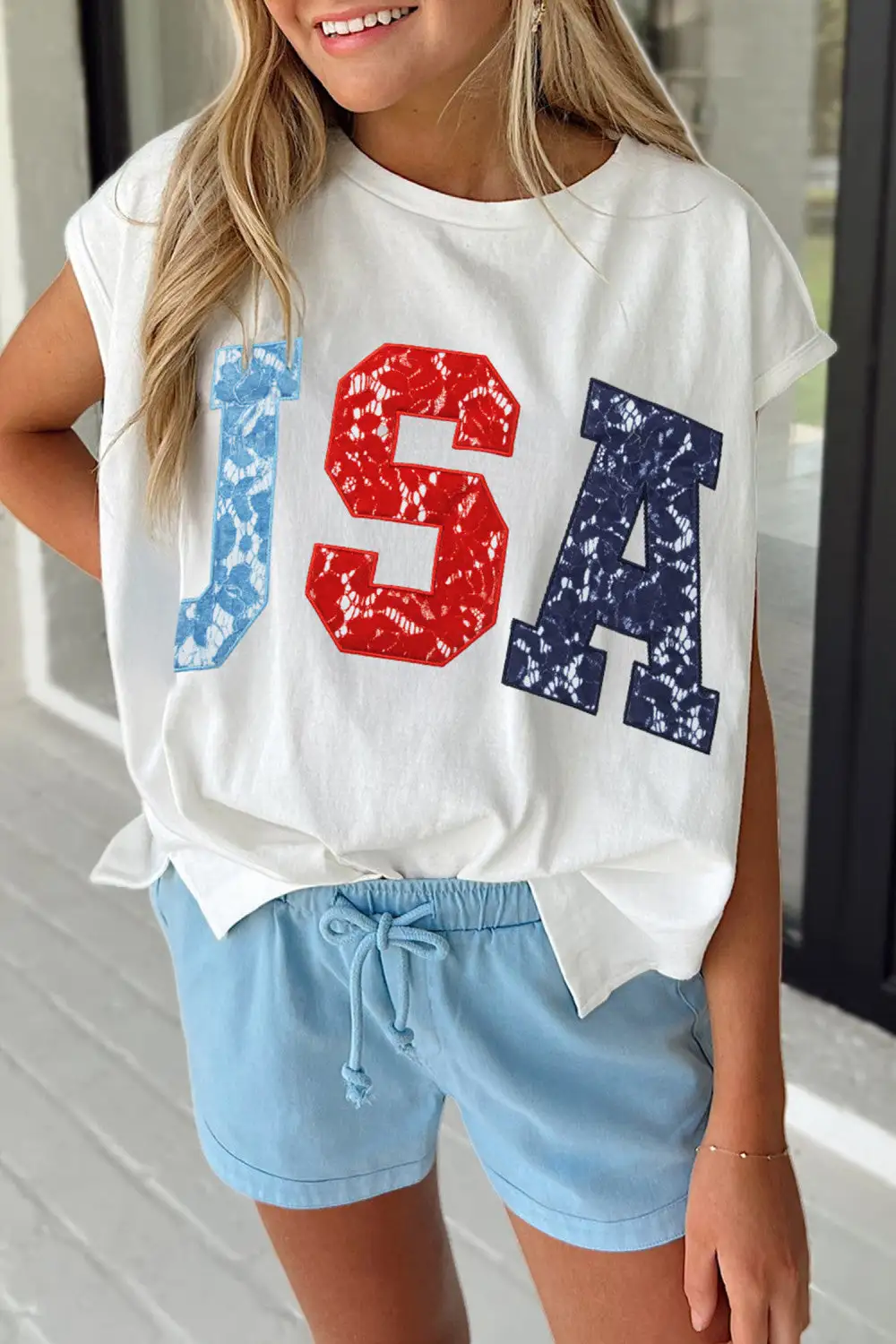 Woven Everyday Soft T Shirt