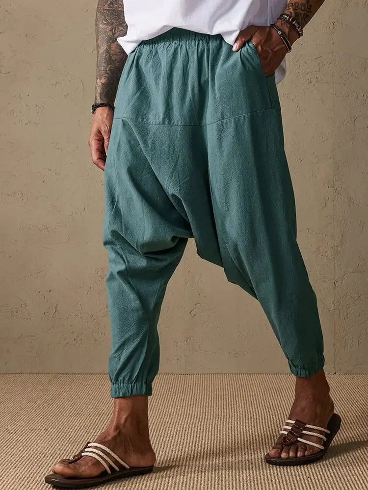 Downtown Linen Blend Pants