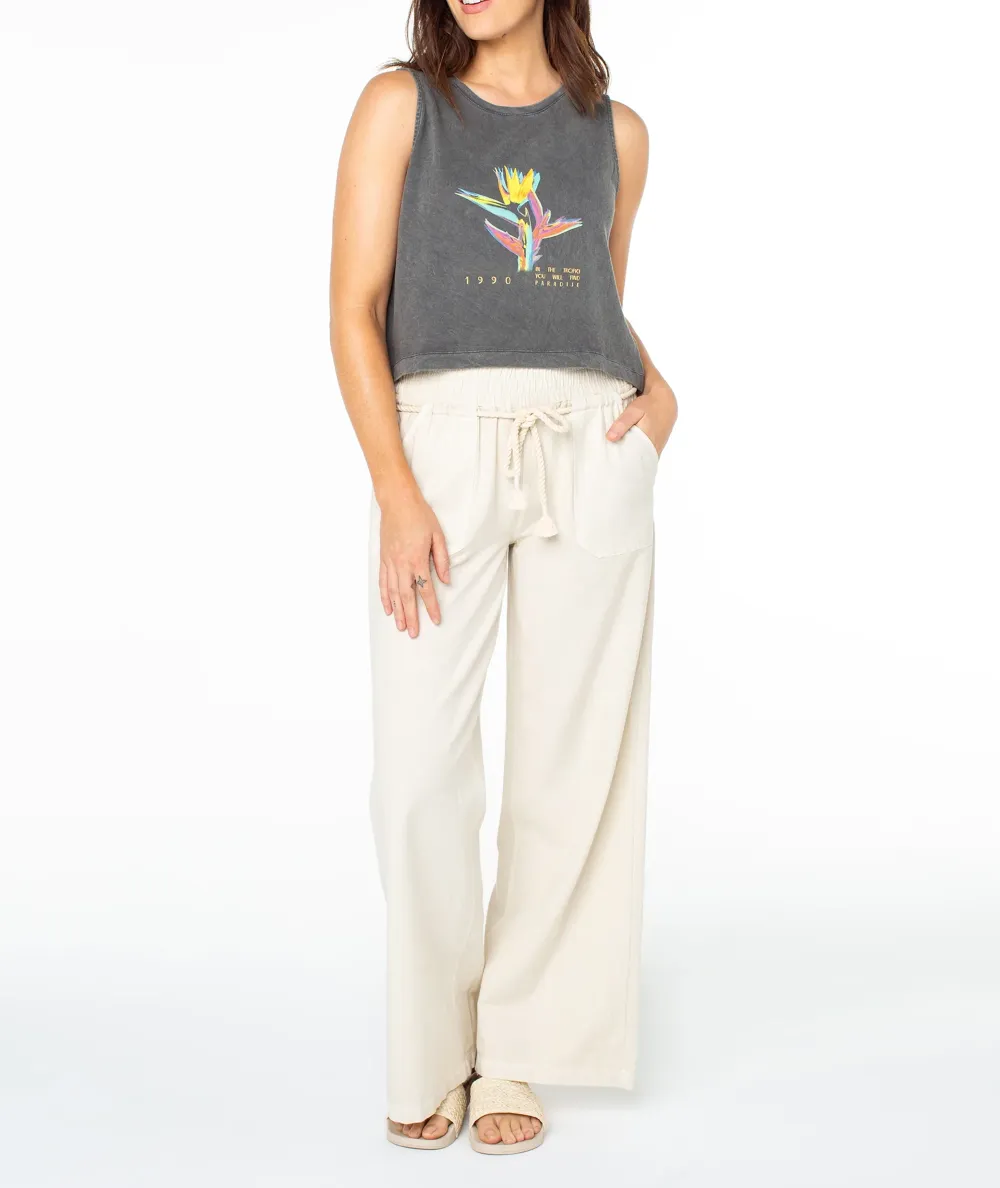 Sleeveless Cartoon Round Neck Vest