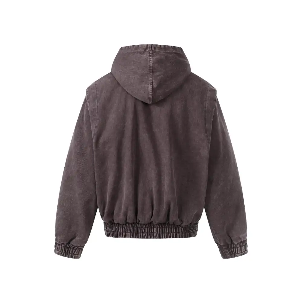 Toggle Hooded Utility Jacket