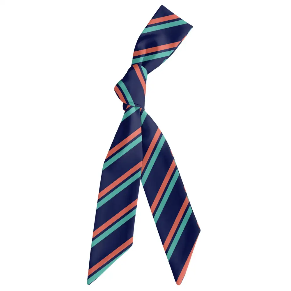 Brooklyn Stripe Pattern Hair Scarf