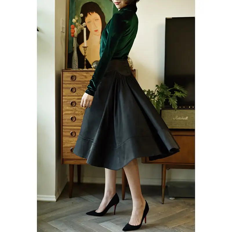 Everyday Essential Everyday Casual Polyester Skirt