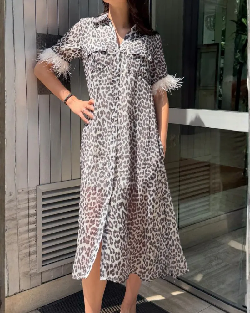 Easy Fit Midi Easy Dress