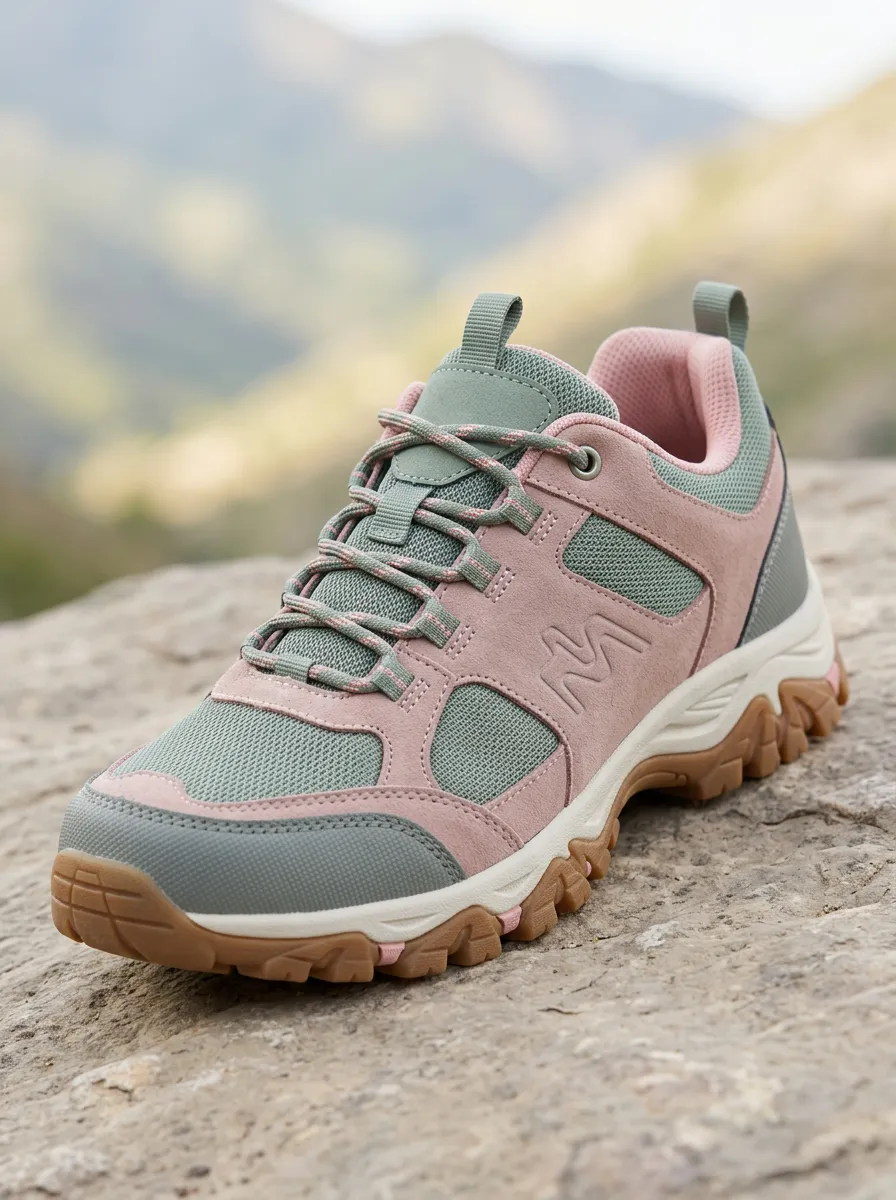 Women's Trail Ready Suede Outdoor Work Shoes