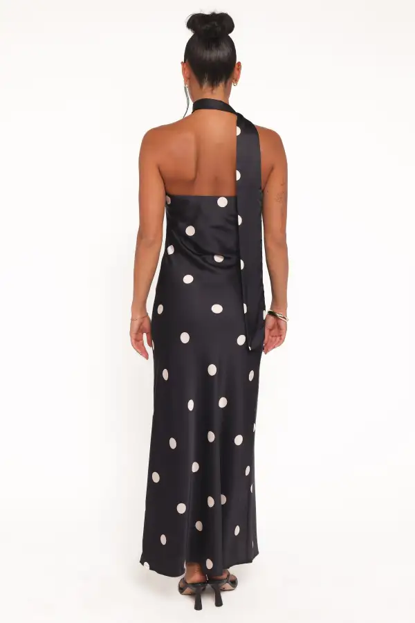 Polka Dot Maxi Dress