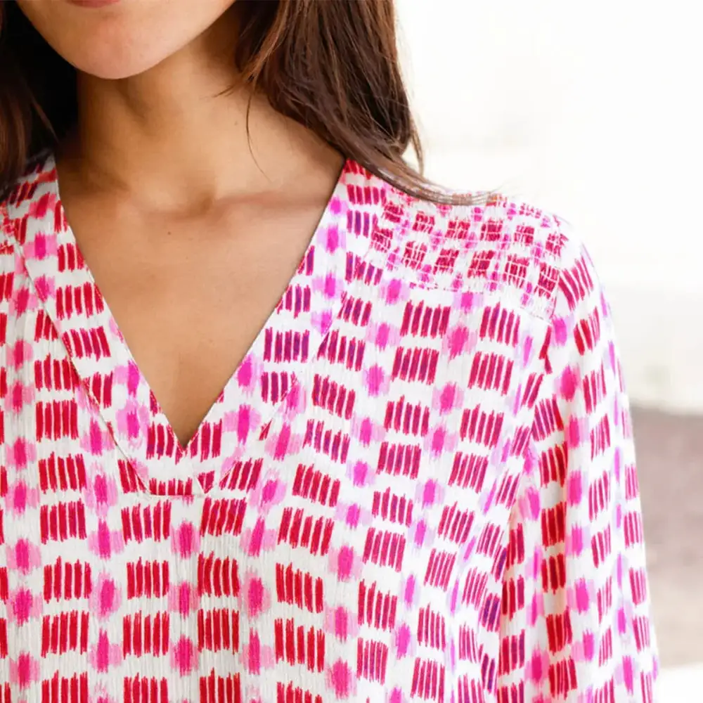Crinkle Viscose Women's Shirt