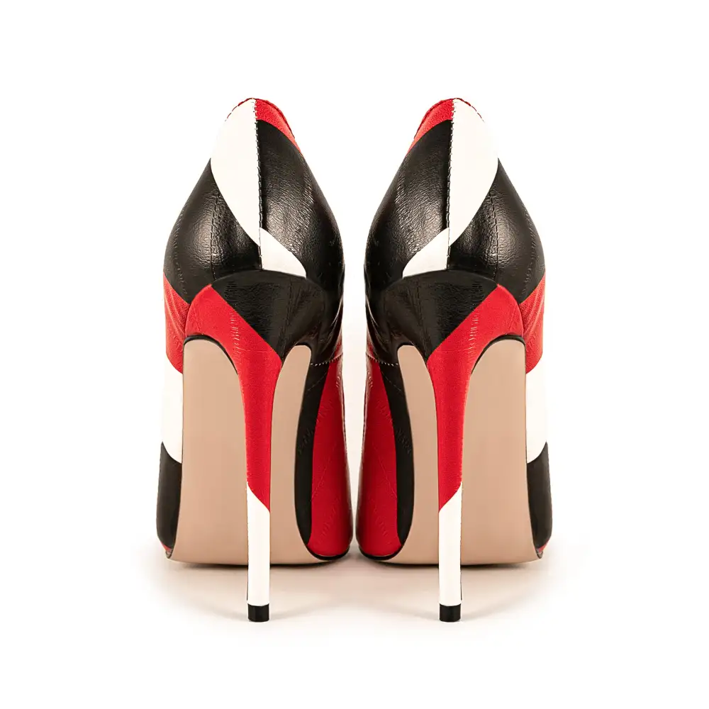 Classic Pointed Toe Stiletto Slip On Pumps