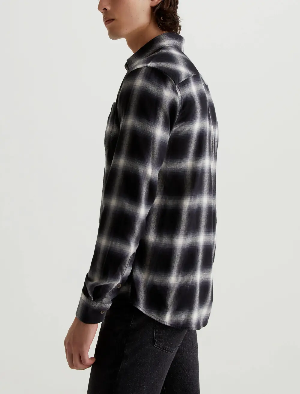 Men's Long Sleeve Button-Up Shirt