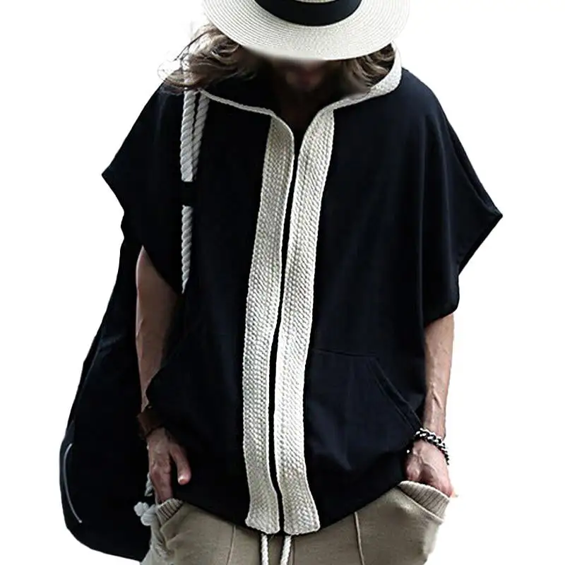 Textured Hooded Jacket