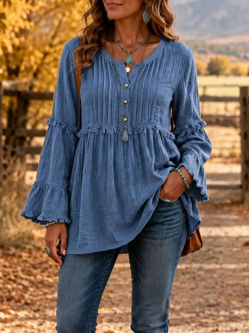 Long Sleeve Everyday Blouse