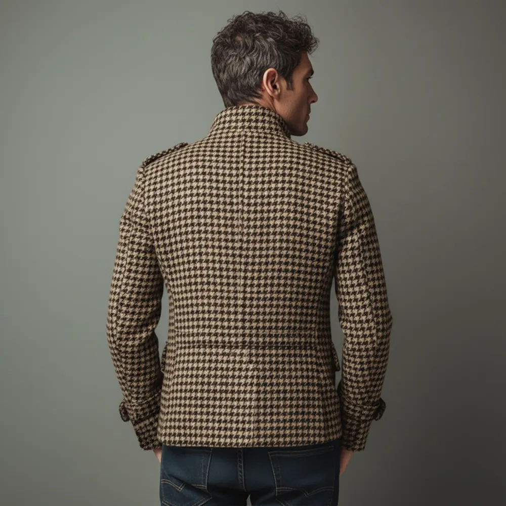 Wool Button Jacket