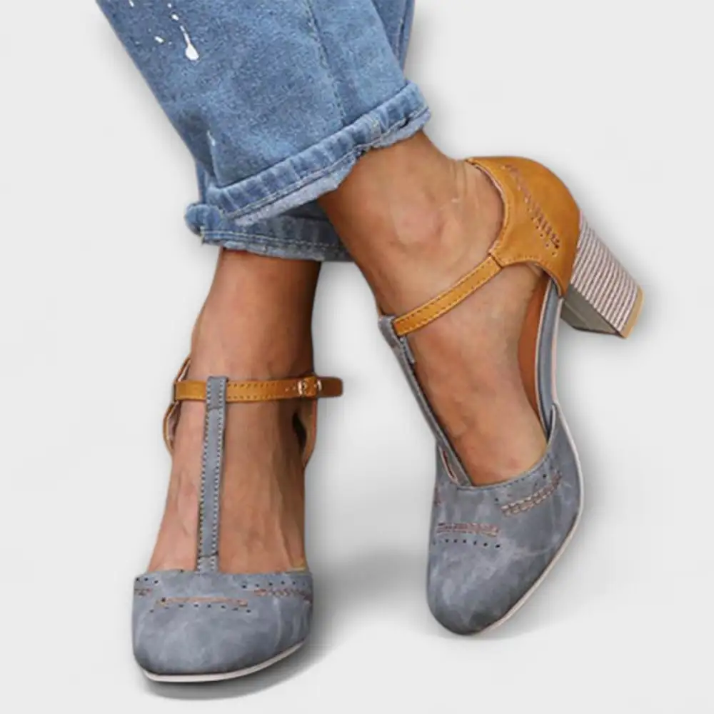 Leather Supportive Classic Pumps