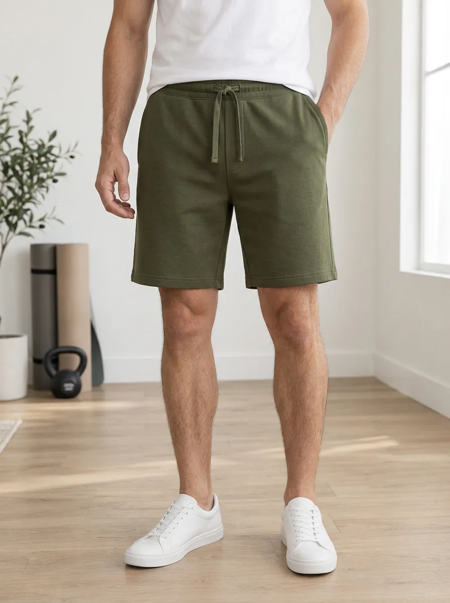 Men's Drawstring Lounge Shorts