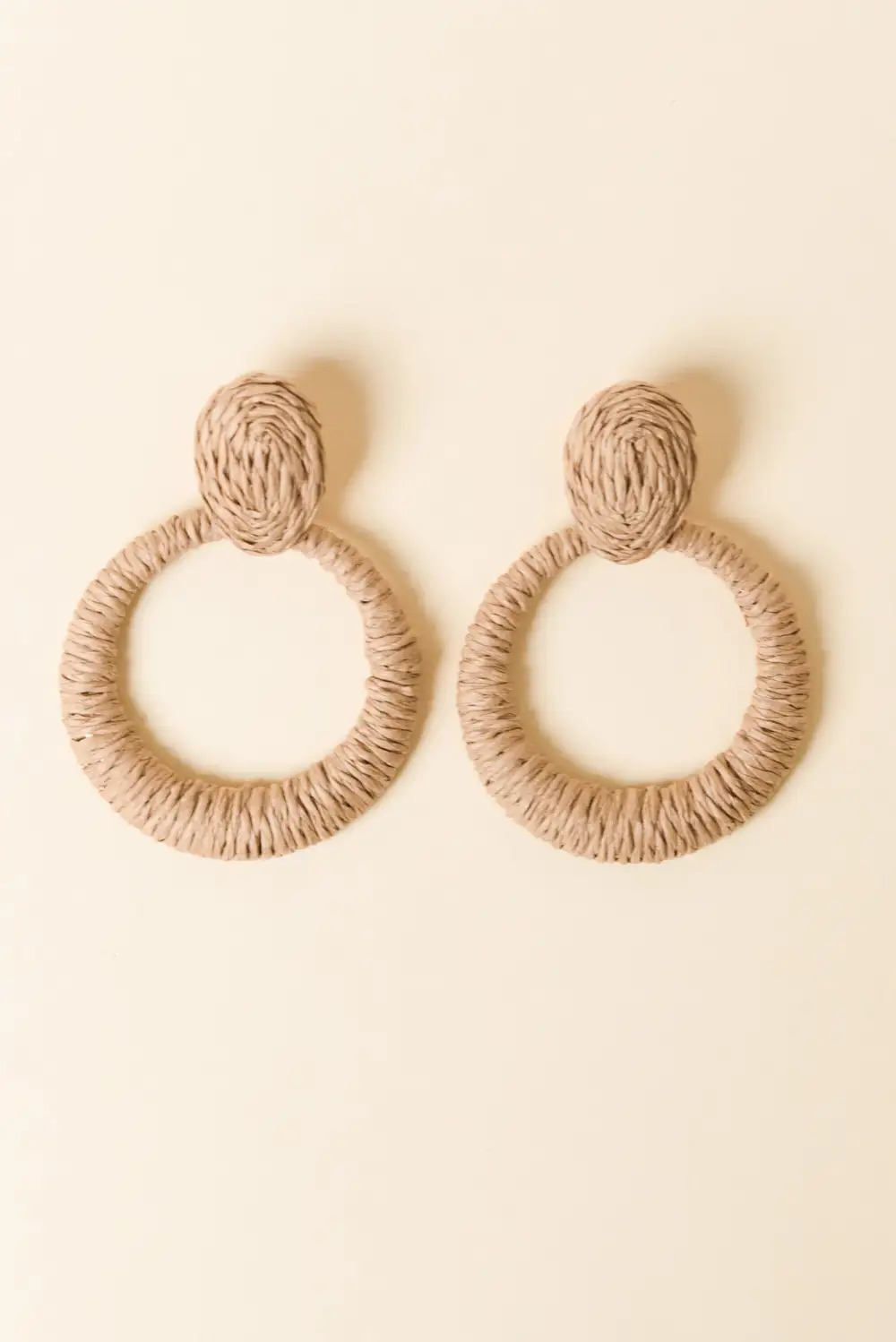 Woven Drop Earrings