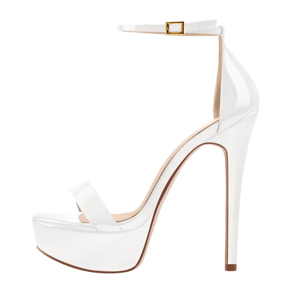 Ankle Strap Platform Stiletto Single Band Sandals