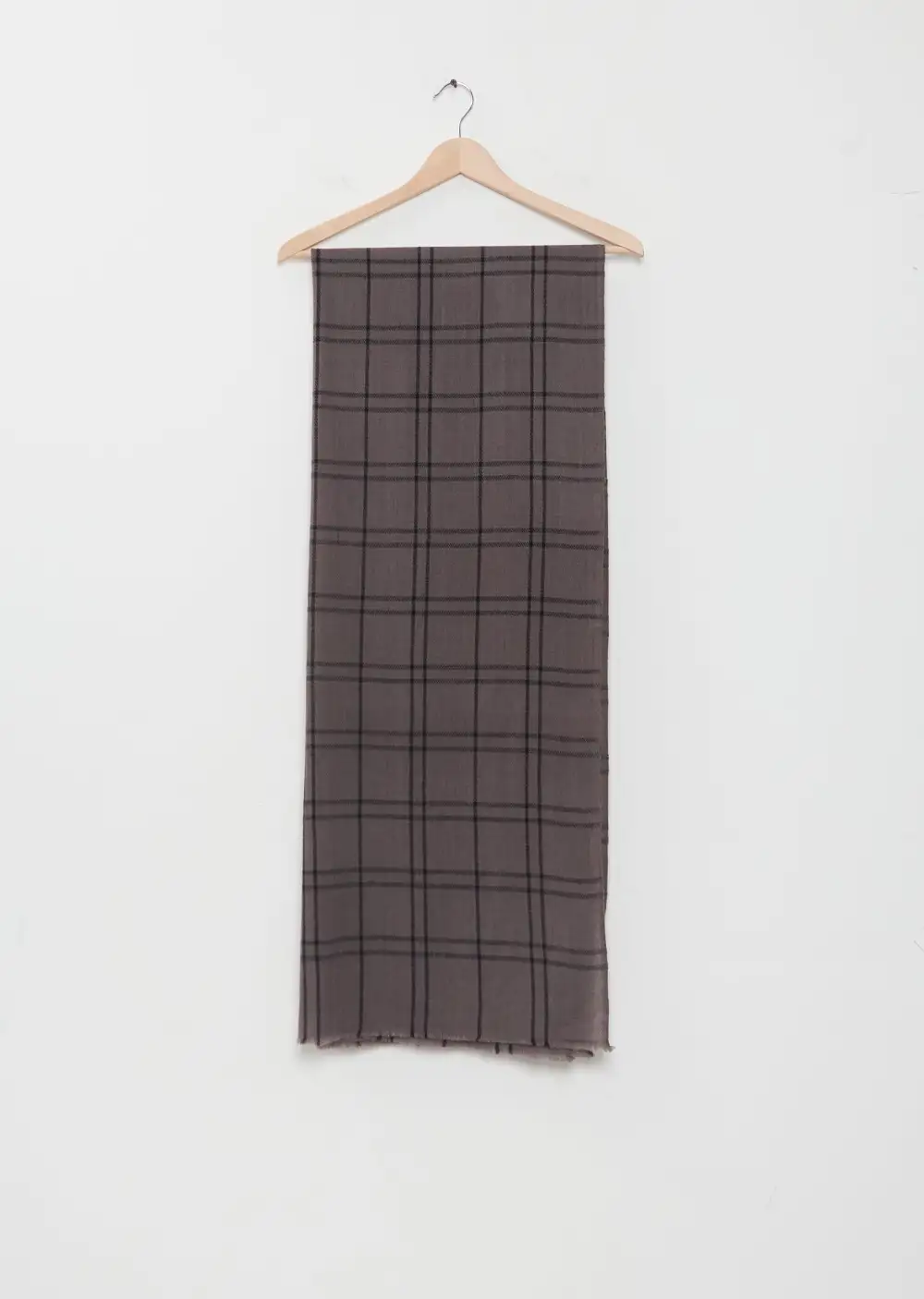 Classic Cashmere Plaid Woven Scarf