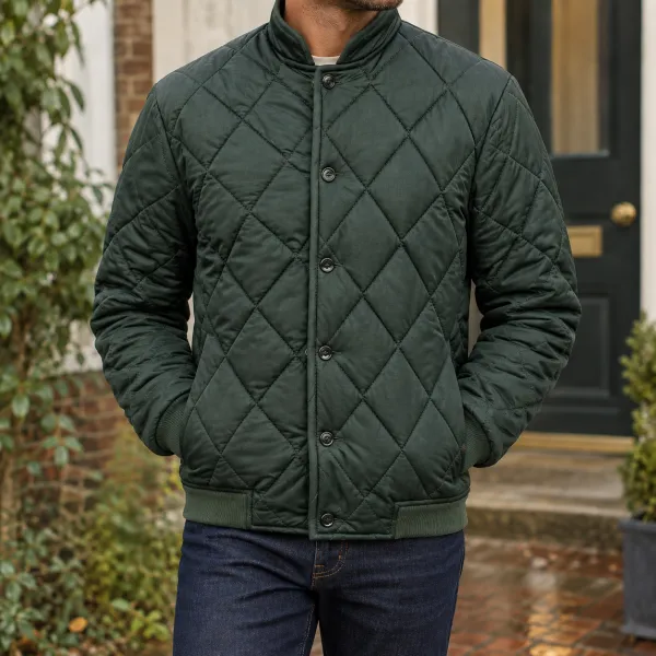 Quilted Woven Jacket