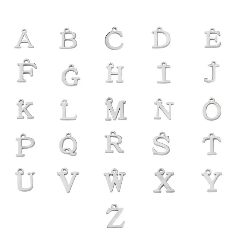 Polished Initial Necklace