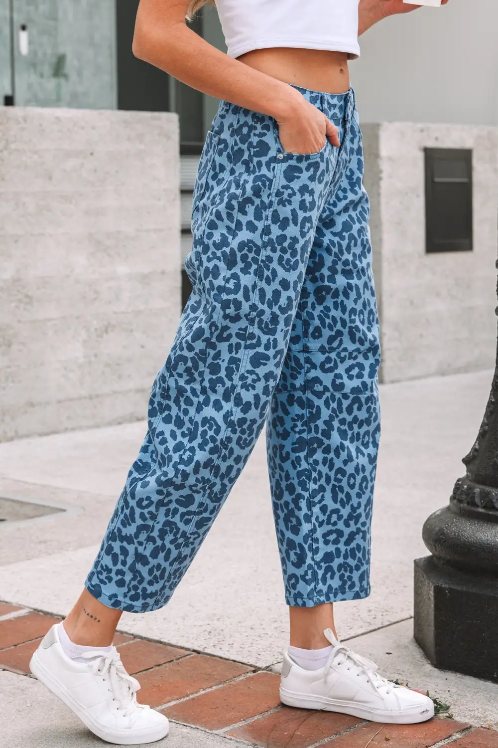 Utility Straight Leg Denim Jeans
