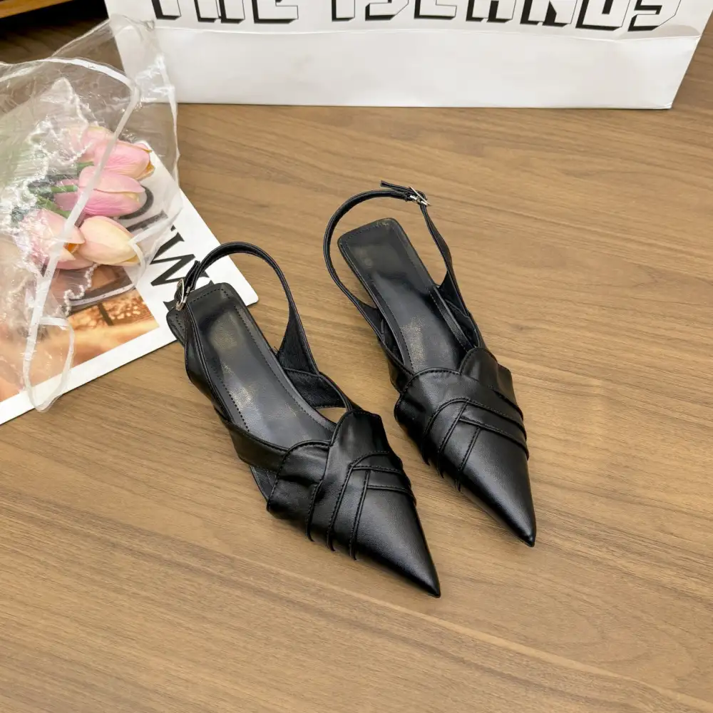 Polished Stiletto Sandals