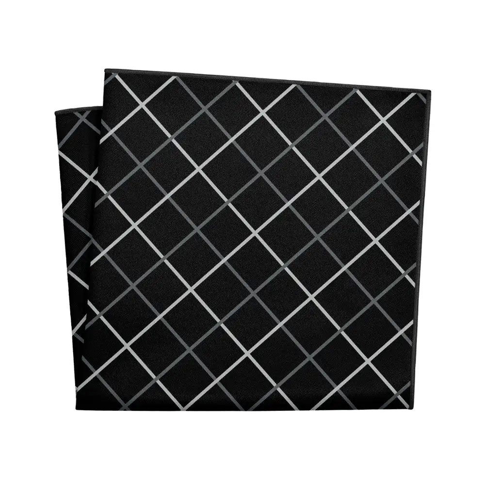 Distinctive Refined Plaid Pocket Square