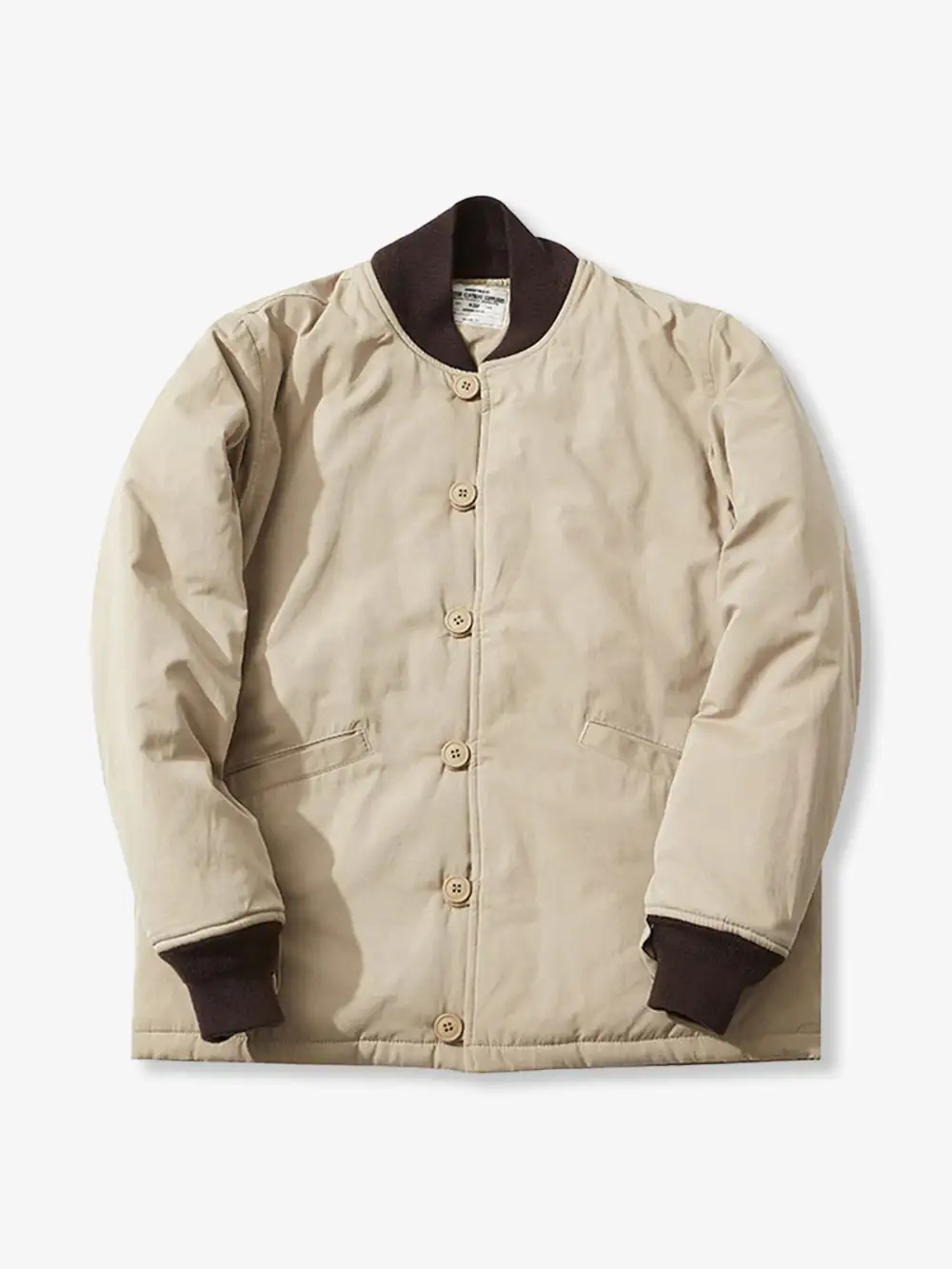 Men's Padded Pocketed Varsity Jacket