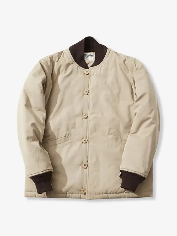 Men's Padded Pocketed Varsity Jacket