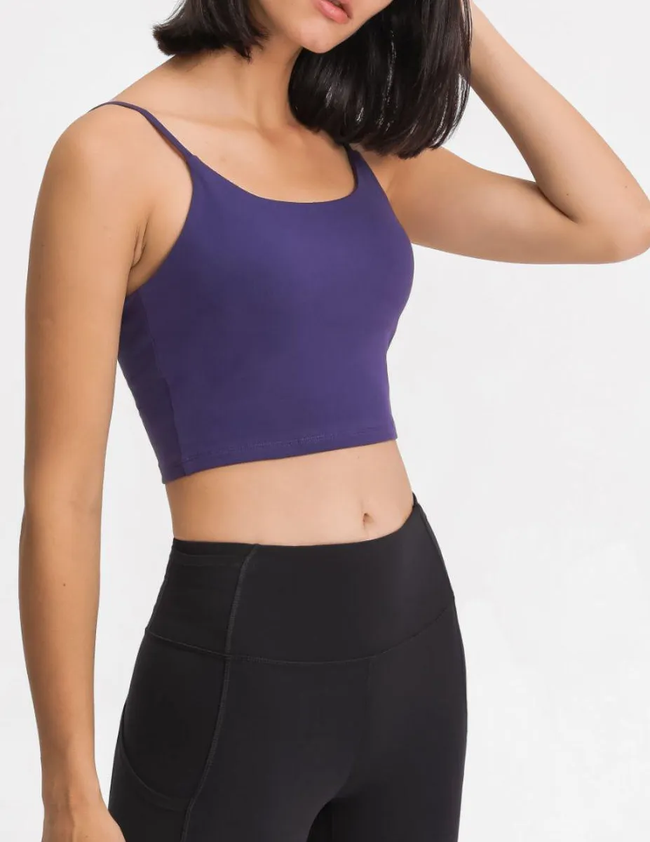 Refined Scoop-Neck Sports Cami