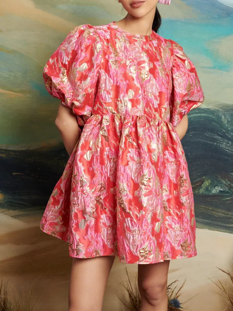 Classics Palmetto Jacquard Mini Dress