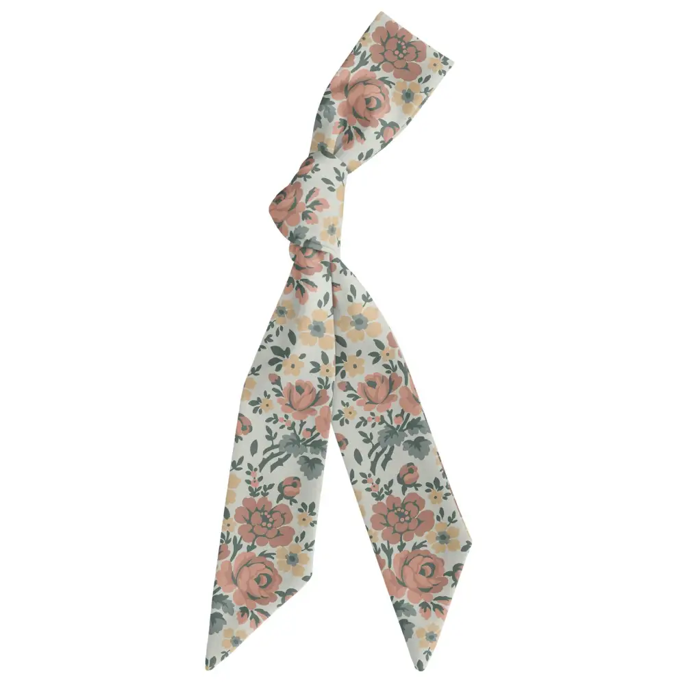 Cooper Floral Pattern Hair Scarf