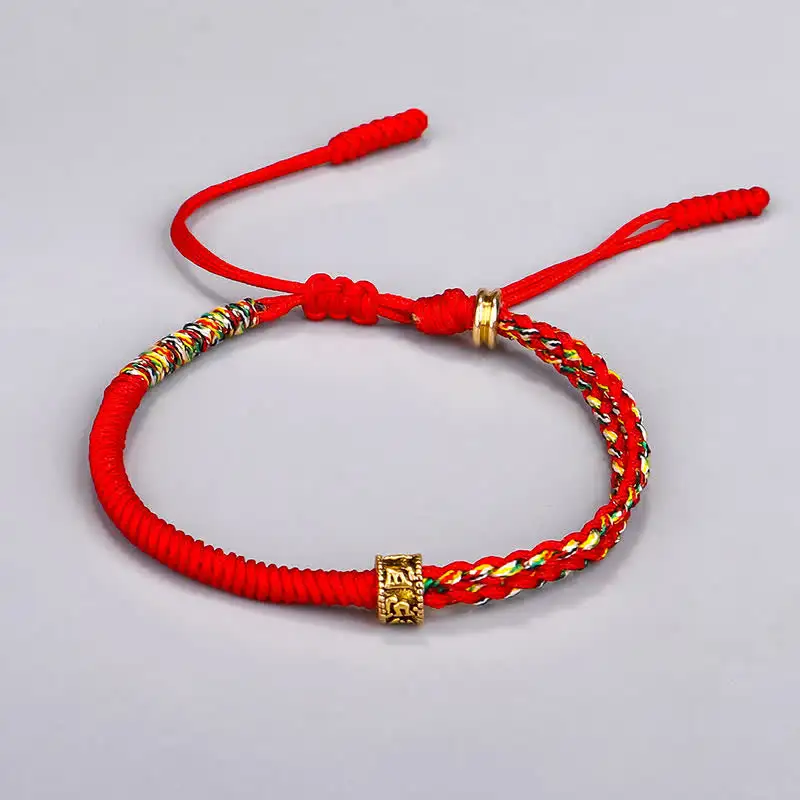 Om Mani Padme Hum String Bracelet