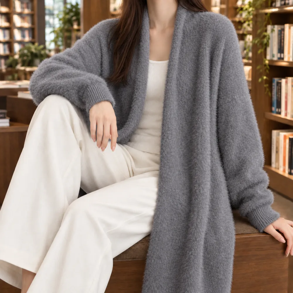 Longline Polished Cardigan