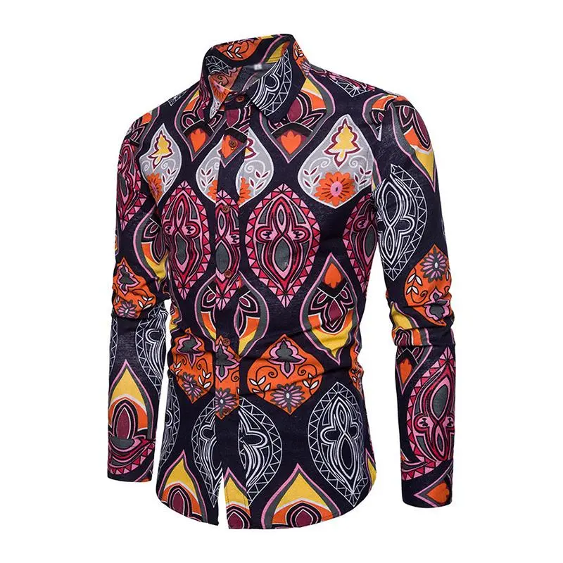 Textured Woven Printed Shirt