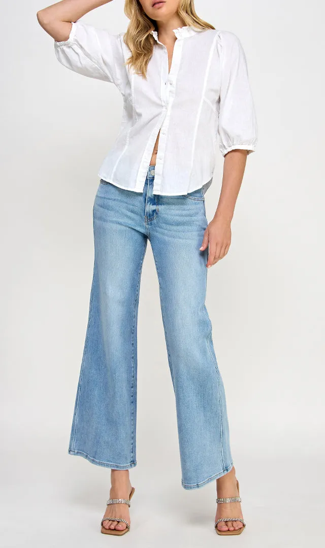Mid Rise Relaxed Jeans