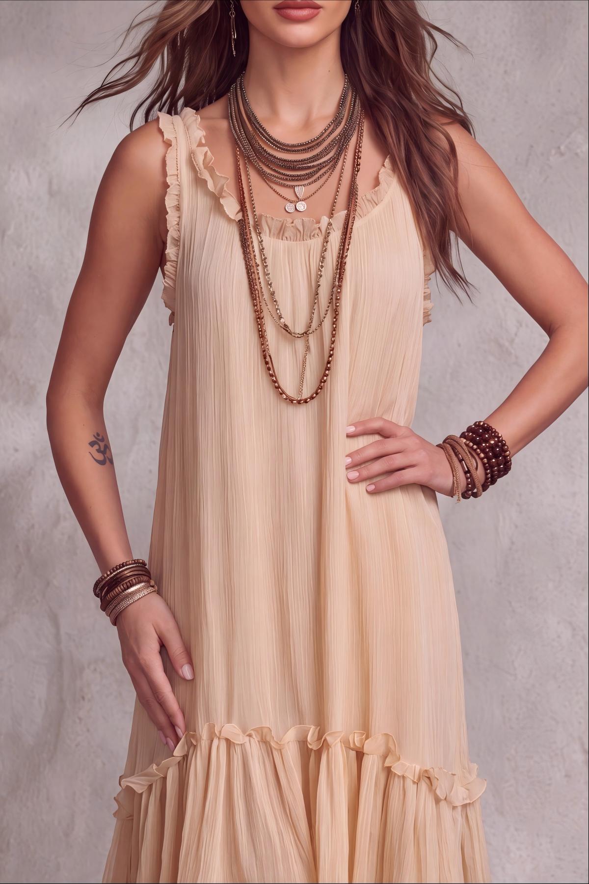 Sleeveless Maxi Dress