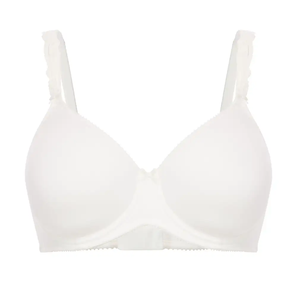 Women's Underwire Seamless Embroidery Breathable Smoothing Bra
