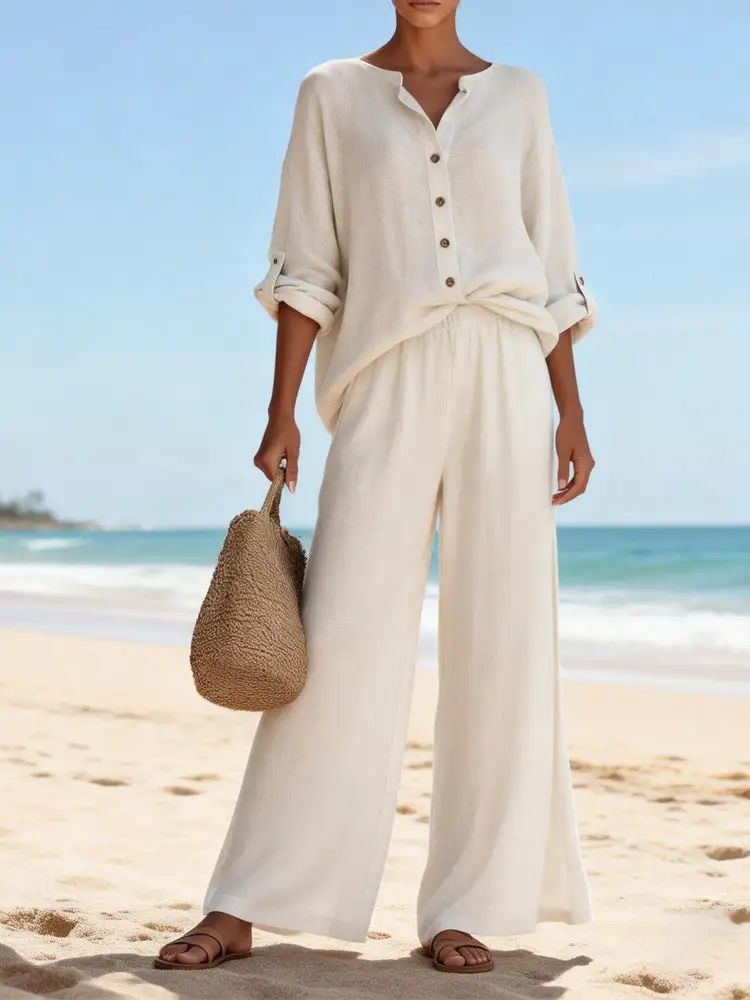 Airy Linen Airy Blouse