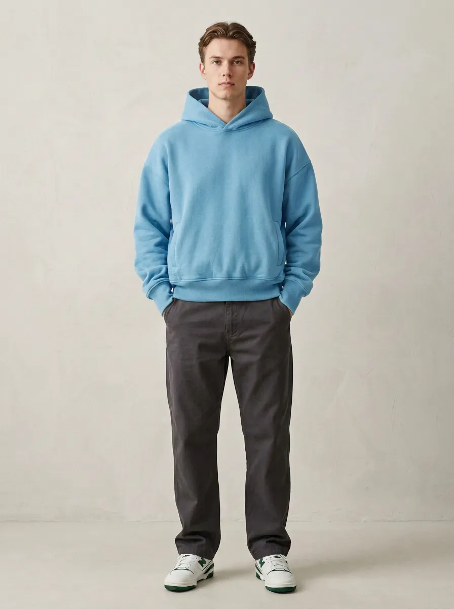 Weekend Ready Plain Unisex Hoodie